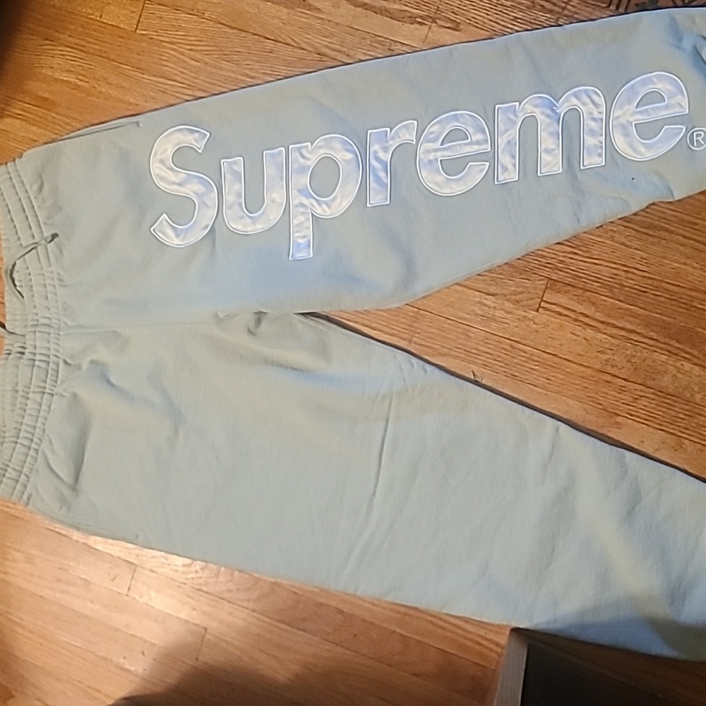 Supreme satin joggers